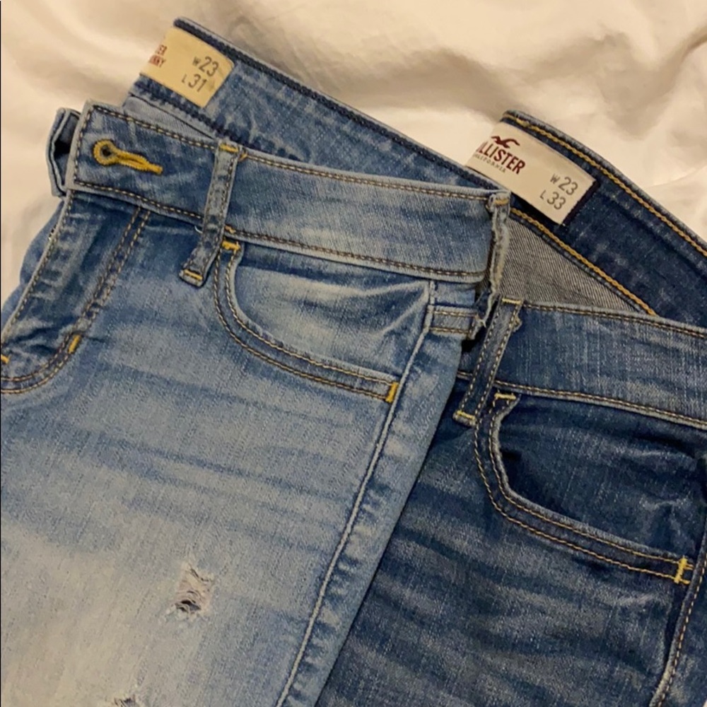 2 Pairs Hollister Jeans